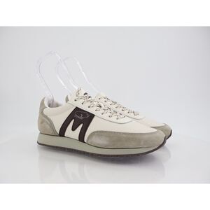 Karhu Albatross 82 Sneakers Mens Size 10 Gray White Leather Lace Up Unisex Shoes